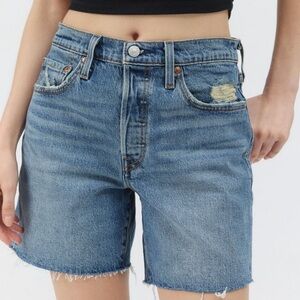 Levi's® 501 Mid-Thigh Cutoff Denim Short